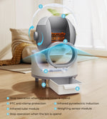NUXIE® Kuweta samoczyszcząca dla kota inteligentna smart wifi aplikacja 60l