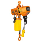 VEVOR Electric Chain Hoist, 2200 lbs Load Capacity, 13 ft Lifting Height, 11 ft/min Speed, 230V, Single Phase Overhead Crane with G80 Chain, 10.8 ft Wired Remote Control for Garage, Shop, Hotel, Home