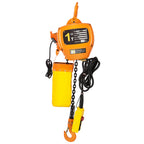 VEVOR Electric Chain Hoist, 2200 lbs Load Capacity, 13 ft Lifting Height, 11 ft/min Speed, 230V, Single Phase Overhead Crane with G80 Chain, 10.8 ft Wired Remote Control for Garage, Shop, Hotel, Home