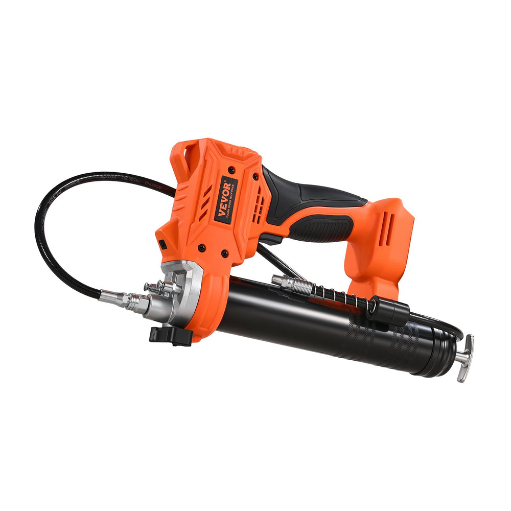 VEVOR Cordless Grease Gun, 8000 PSI Max Pressure, Battery Operated Grease Gun with LED Light & 35.4-inch Long Hose, Compatible with 18V Makita Batteries, For Greasing Vehicles or Machines(Tool Only)