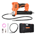 VEVOR Cordless Grease Gun, 8000 PSI Max Pressure, Battery Operated Grease Gun with LED Light & 35.4-inch Long Hose, Compatible with 18V Makita Batteries, For Greasing Vehicles or Machines(Tool Only)