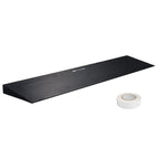 VEVOR 4.06 cm Rise Cuttable Threshold Ramp for Sweeping Robot, 90 cm Wide Natural Rubber Wheelchair Ramp, Non-Slip Solid Rubber Ramp with Double-Sided Tape for Doorways, Driveways, Bathroom, Smooth Tile