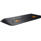 VEVOR Rubber Threshold Ramp, 5.08 cm Rise Threshold Ramp Doorway, Recycled Rubber Power Threshold Ramp Rated 15000 kg Load Capacity, Non-Slip Surface Rubber Solid Threshold Ramp for Wheelchair and Scooter
