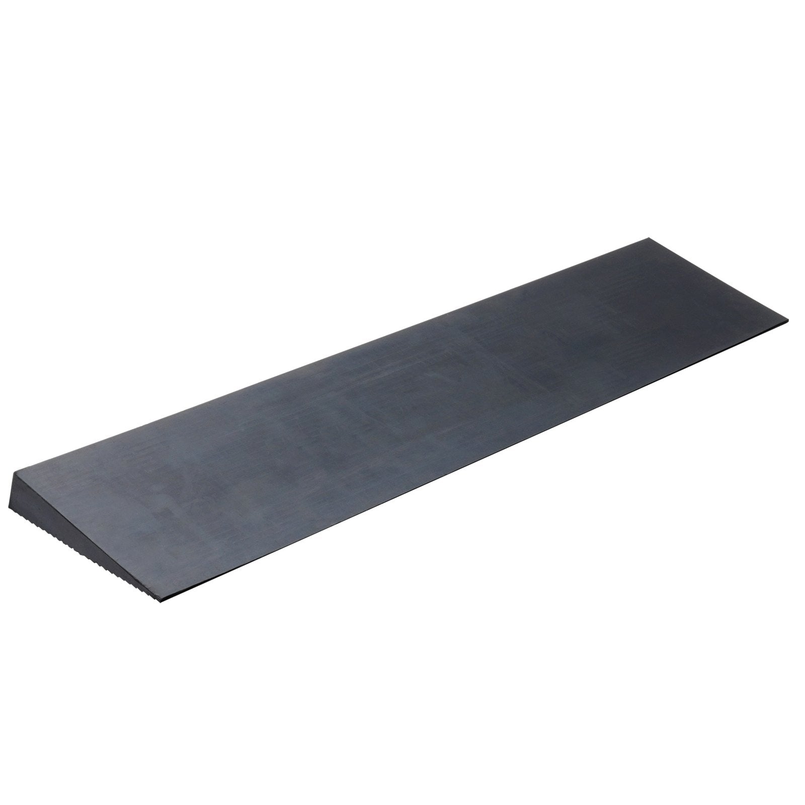 VEVOR 3 cm Rise Cuttable Threshold Ramp for Sweeping Robot, 90 cm Wide Natural Rubber Wheelchair Ramp, Non-Slip Solid Rubber Ramp with Double-Sided Tape for Doorways, Driveways, Bathroom, Smooth Tile