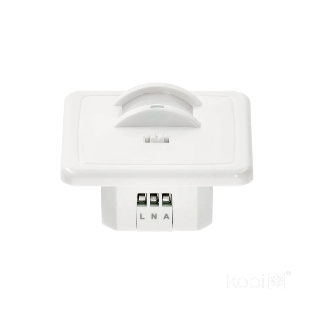Motion sensor LX01 160° PIR white Kobi Premium