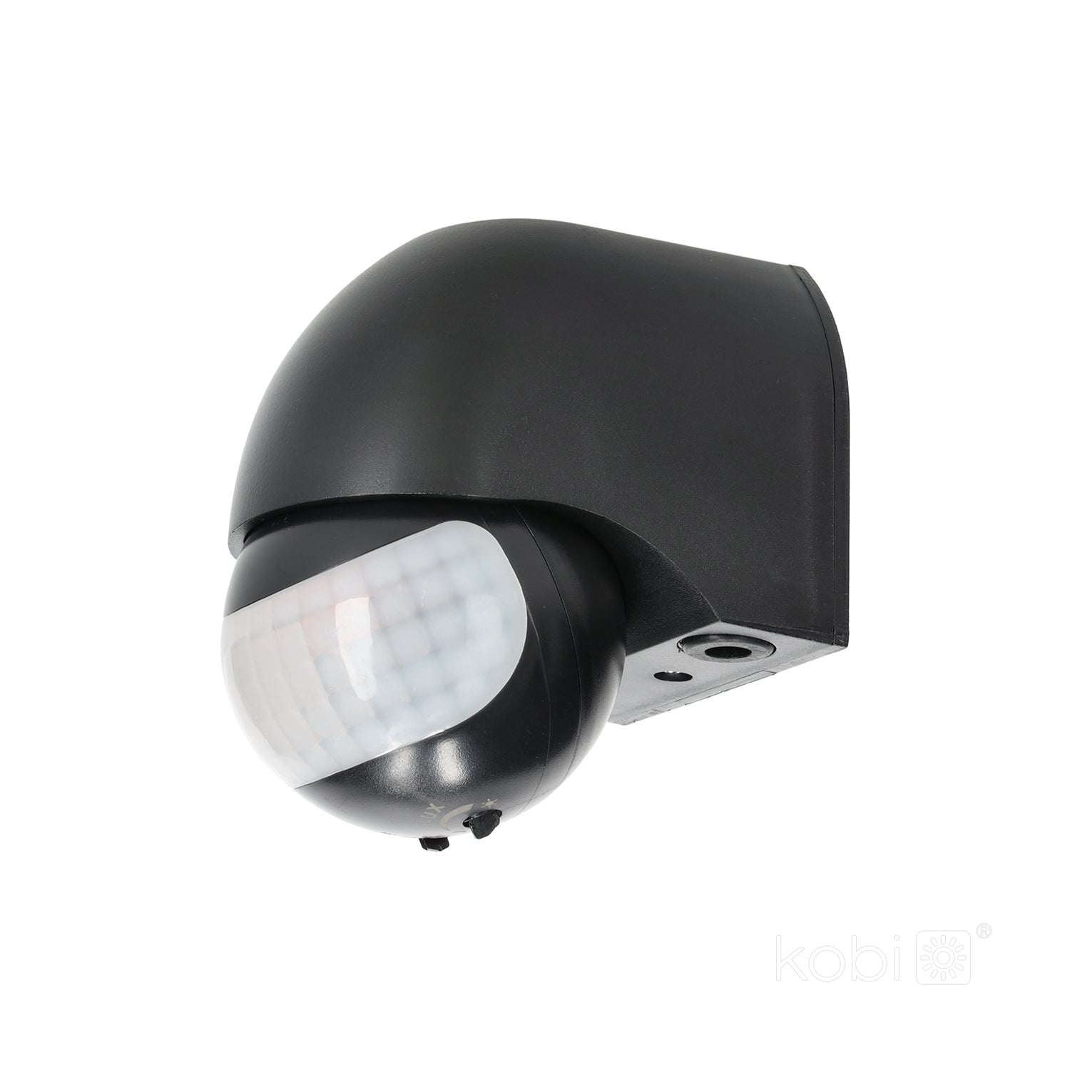 Motion sensor LX40 IP44 180° PIR black Kobi Premium