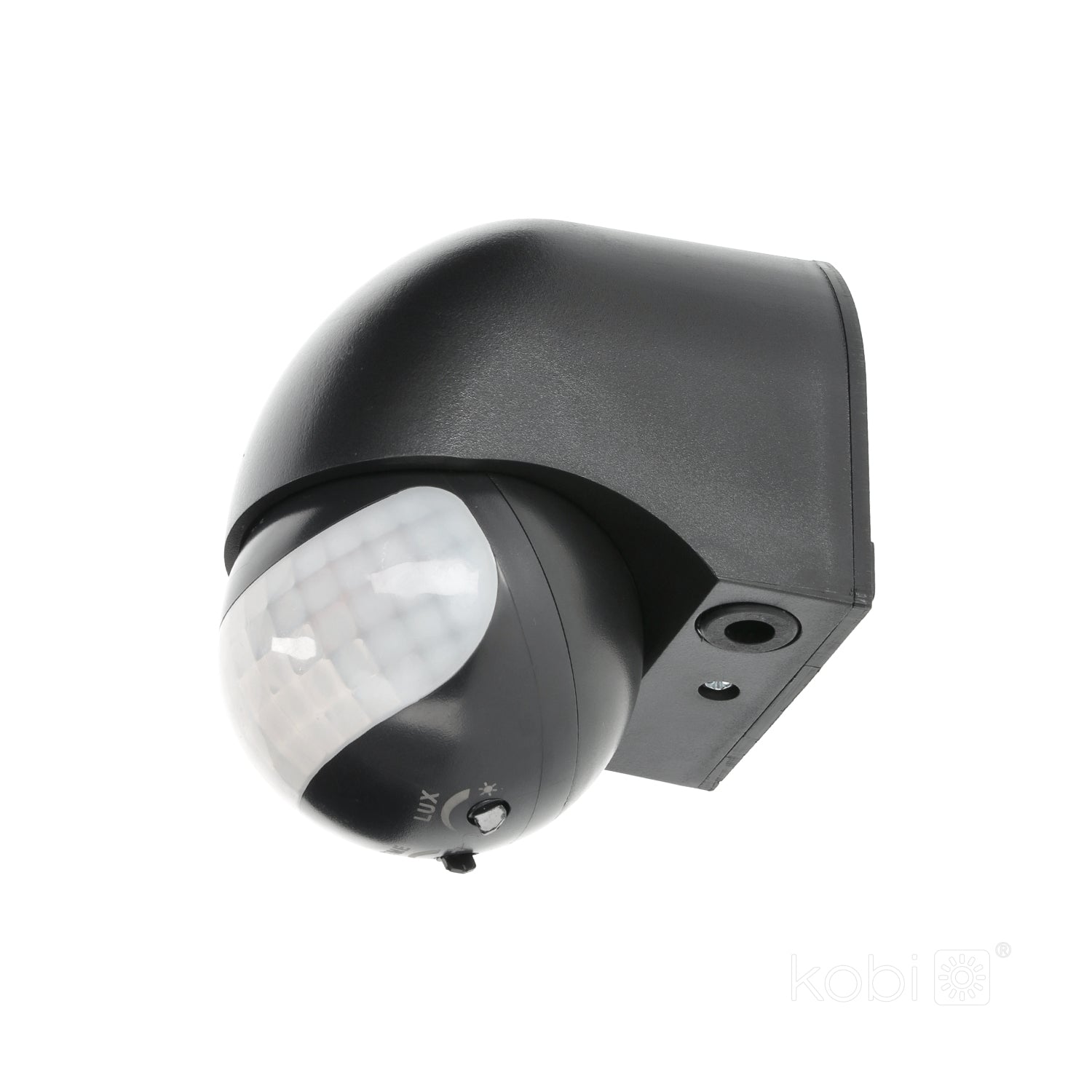Motion sensor LX40 IP44 180° PIR black Kobi Premium