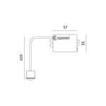 Motion sensor LX42 360° PIR Kobi Premium