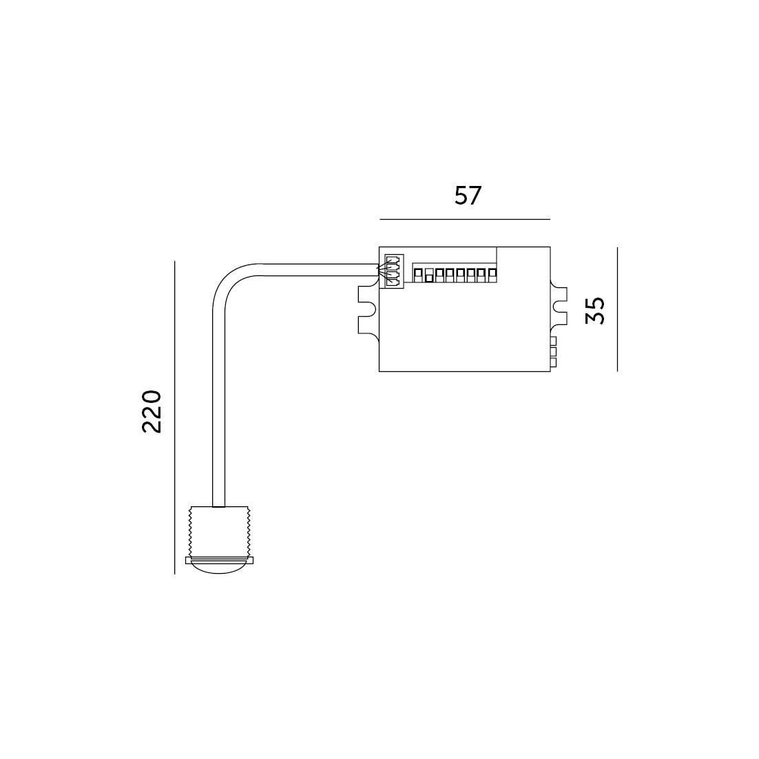 Motion sensor LX42 360° PIR Kobi Premium