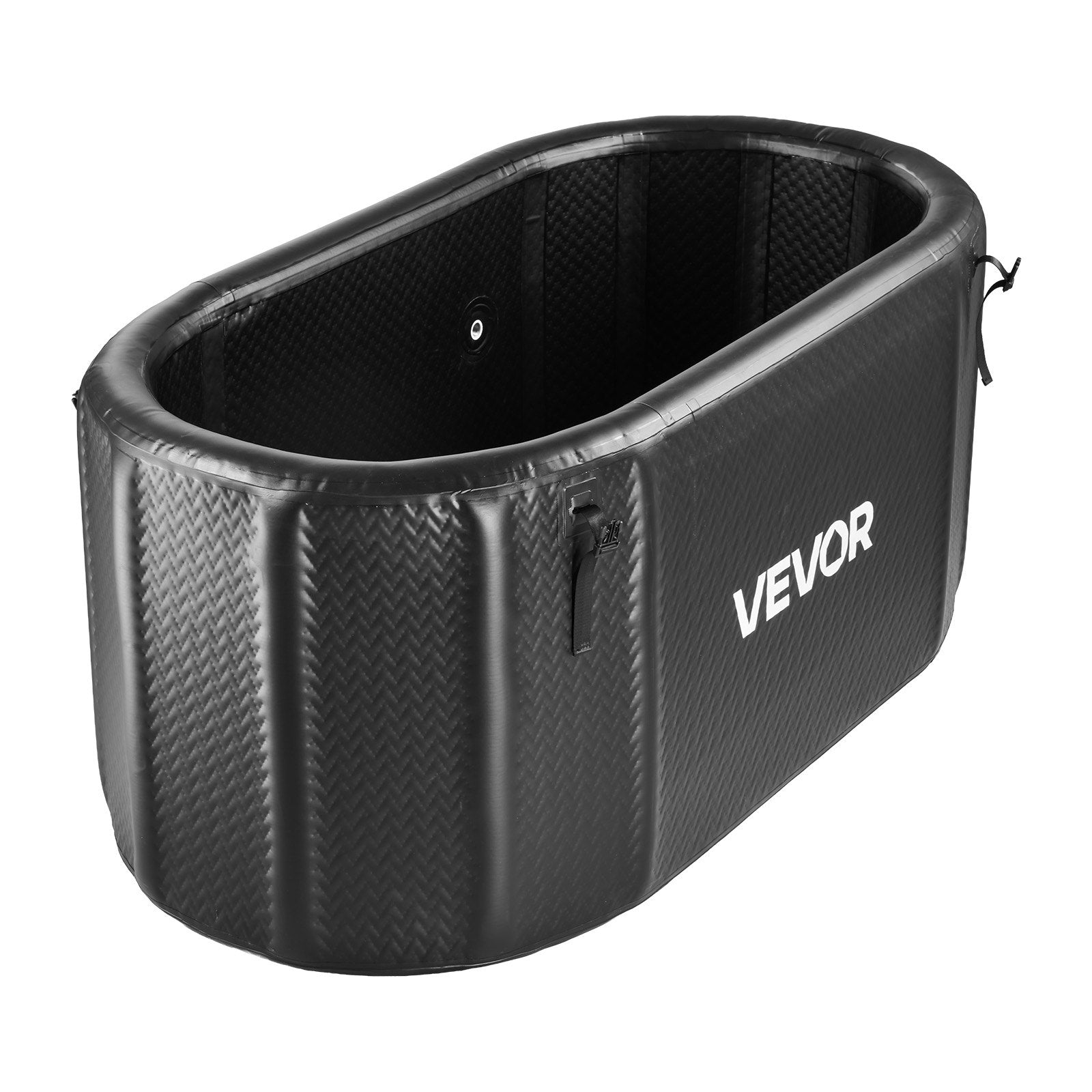 VEVOR Cold Plunge Tub, 817 L, Inflatable Ice Bath Tub Compatible with Water Chillers, Portable Cold Water Bathtub with Insulated Lid, for Athletes Recovery, 1500 x 800 x 760 mm (Chiller Not Included)