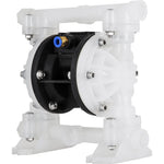 VEVOR Air Double Diaphragm Pump 7GPM 100PSI Polypropylene Diaphragm Water Pump with 1.3 cm Inlet & Outlet Ports Air Pump Diaphragm 6900.7 cm Max Head Air-operated Diaphragm Pump with Sealed Ball Valve
