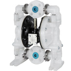 VEVOR Air-Operated Double Diaphragm Pump 25.4mm(1 inch) Inlet/Outlet 113 L/min(30GPM) Polypropylene Max 7 bar(100PSI) for Chemical and Industrial Use