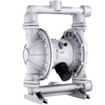 VEVOR Air Operated Double Diaphragm Pump, 44GPM, Max 115PSI Air Waste Oil Pneumatic Transfer Pump with 2 Extra Diaphragms, 3.8cm Inlet & Outlet Aluminum Alloy Diaphragm Pump for Diesel Grease Oil