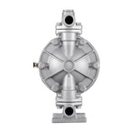 VEVOR Air Operated Double Diaphragm Pump, 25 L/min Max, Standard Inlet & Outlet Air Pneumatic Waste Oil Transfer Pump, Aluminum Alloy Body, Dual Diaphragms, for Diesel, Grease, Kerosene, Gasoline