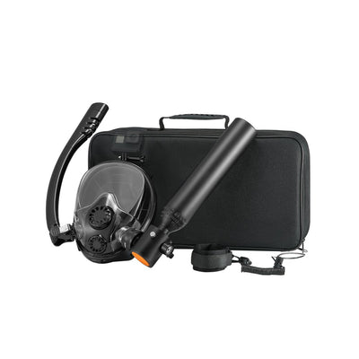 VEVOR Scuba Tank, 0.5L Portable Scuba Diving Tank, Diving Oxygen Cylinder Supports 5-10 Minutes Underwater Breathing, 32.81 ft Diving Depth, Lung Tank Kit with Snorkel Mask for Underwater Exploration