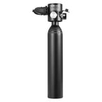 VEVOR Scuba Tank, 0.5L Portable Diving Tank, Diving Oxygen Cylinder Support 5-10 Minutes Underwater Breathing, 98.43 ft Diving Depth, Refillable Snorkel Air Tank with Pump for Underwater Exploration