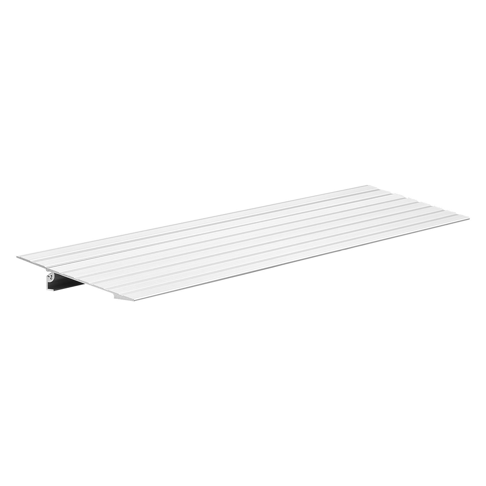 VEVOR Door Threshold Ramp, 26 mm Rise, Aluminum Alloy Threshold Ramp Rated 363 kg Load Capacity, Handicap Ramps for Home Steps for Wheelchair, Scooters, Power Chairs, Walkers, Bicycle, Tricycle