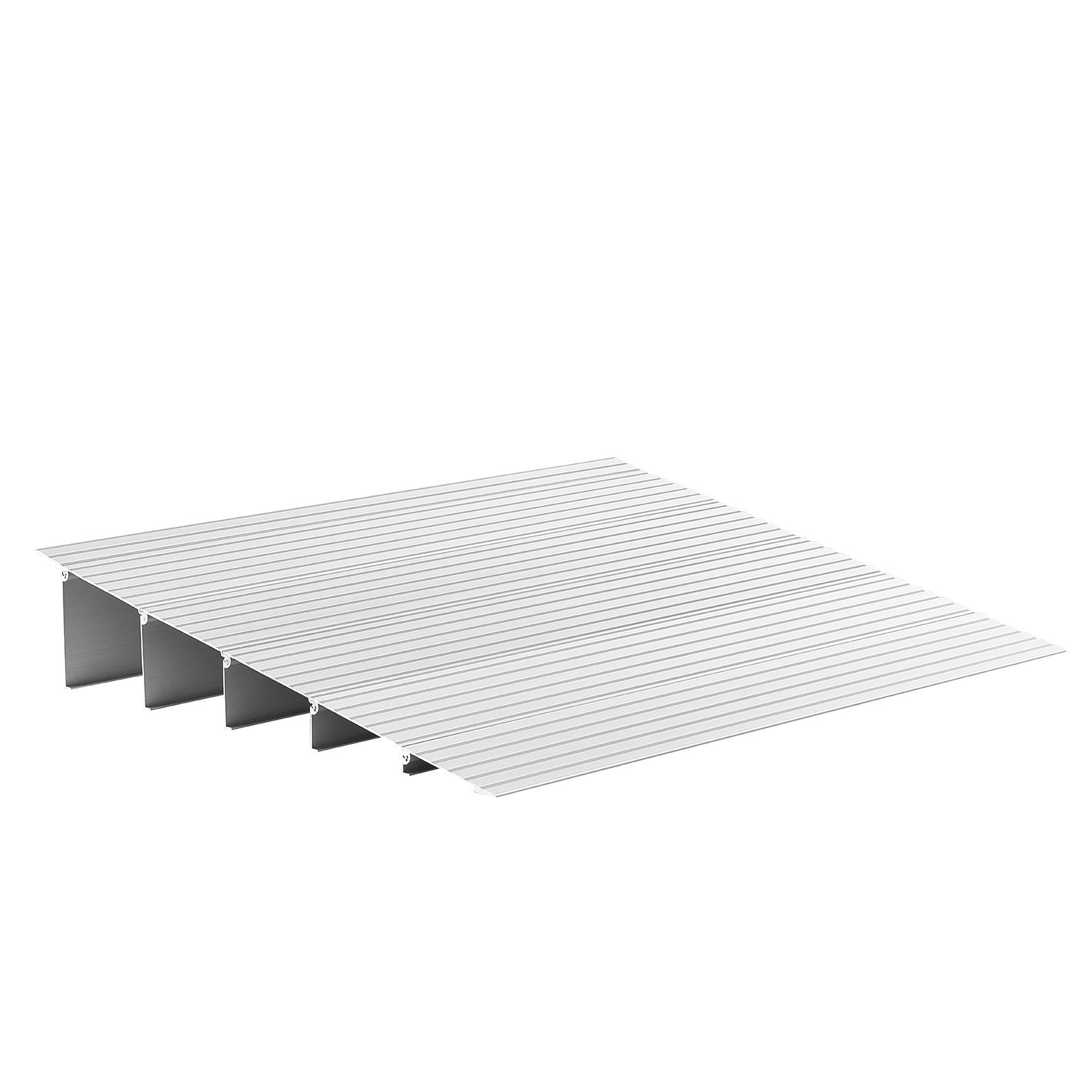 VEVOR Door Threshold Ramp, 138 mm Rise, Aluminum Alloy Threshold Ramp Rated 363 kg Load Capacity, Handicap Ramps for Home Steps for Wheelchair, Scooters, Power Chairs, Walkers, Bicycle, Tricycle