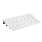 VEVOR Door Threshold Ramp, 87 mm Rise, Aluminum Alloy Threshold Ramp Rated 363 kg Load Capacity, Handicap Ramps for Home Steps for Wheelchair, Scooters, Power Chairs, Walkers, Bicycle, Tricycle