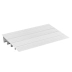 VEVOR Door Threshold Ramp, 115 mm Rise, Aluminum Alloy Threshold Ramp Rated 363 kg Load Capacity, Handicap Ramps for Home Steps for Wheelchair, Scooters, Power Chairs, Walkers, Bicycle, Tricycle