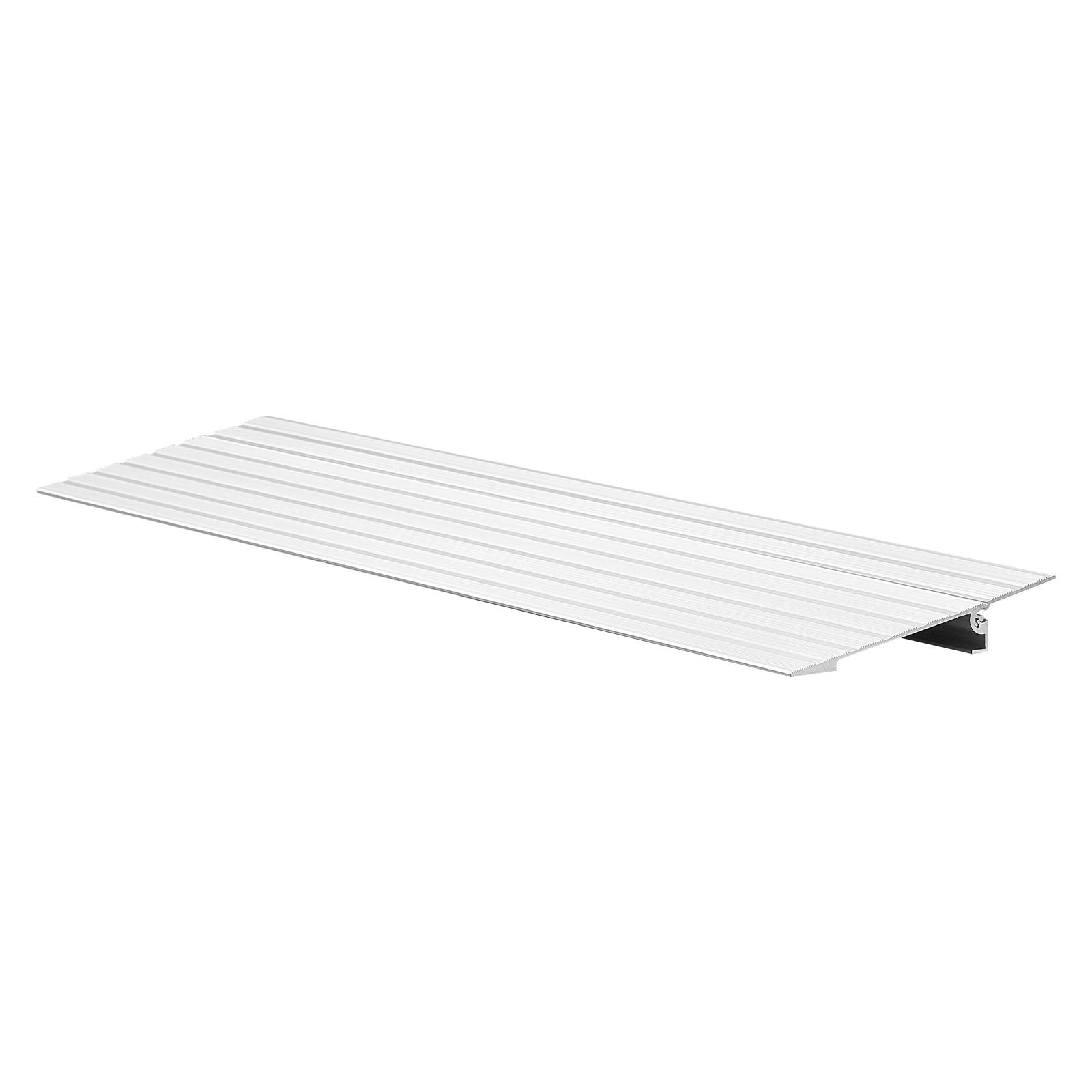 VEVOR Door Threshold Ramp, 26 mm Rise, Aluminum Alloy Threshold Ramp Rated 363 kg Load Capacity, Handicap Ramps for Home Steps for Wheelchair, Scooters, Power Chairs, Walkers, Bicycle, Tricycle