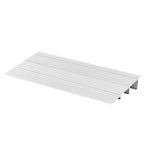VEVOR Door Threshold Ramp, 87 mm Rise, Aluminum Alloy Threshold Ramp Rated 363 kg Load Capacity, Handicap Ramps for Home Steps for Wheelchair, Scooters, Power Chairs, Walkers, Bicycle, Tricycle