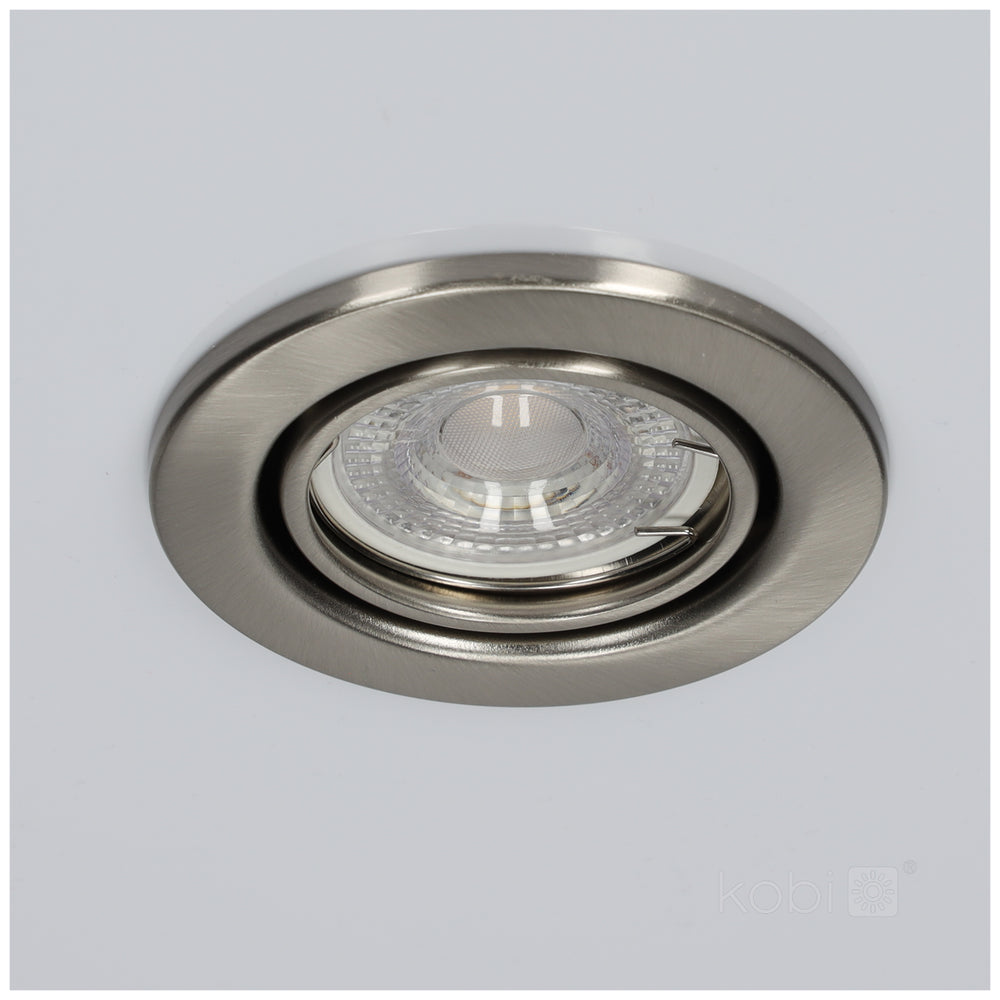 Downlight ESF-001-R 1xGU10 matt chrom JVS