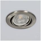 Downlight ESF-001-R 1xGU10 matt chrom JVS