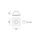 Downlight FELICE 1xGU10 Art of Light