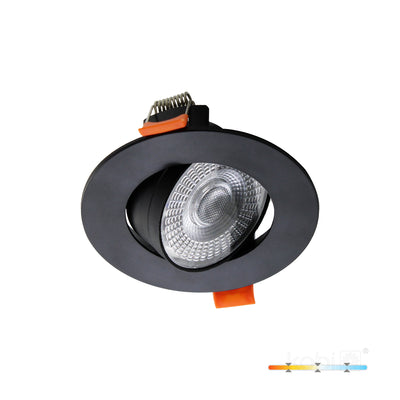 Downlight LED BRINO 3/5/7W 3CCT black Kobi
