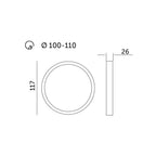Downlight LED SIGARO CIRCLE PT 6W 4000K Kobi Premium