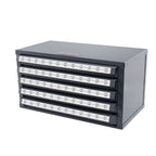 VEVOR Drill Bit Dispenser Cabinet, Five-Drawer Drill Bit Organizer Cabinet for 13.1 mm to 25.4 mm Steel Drill Dispenser Organizer Cabinet with Labels, Stackable Drill Dispenser for Drill Bit Storage
