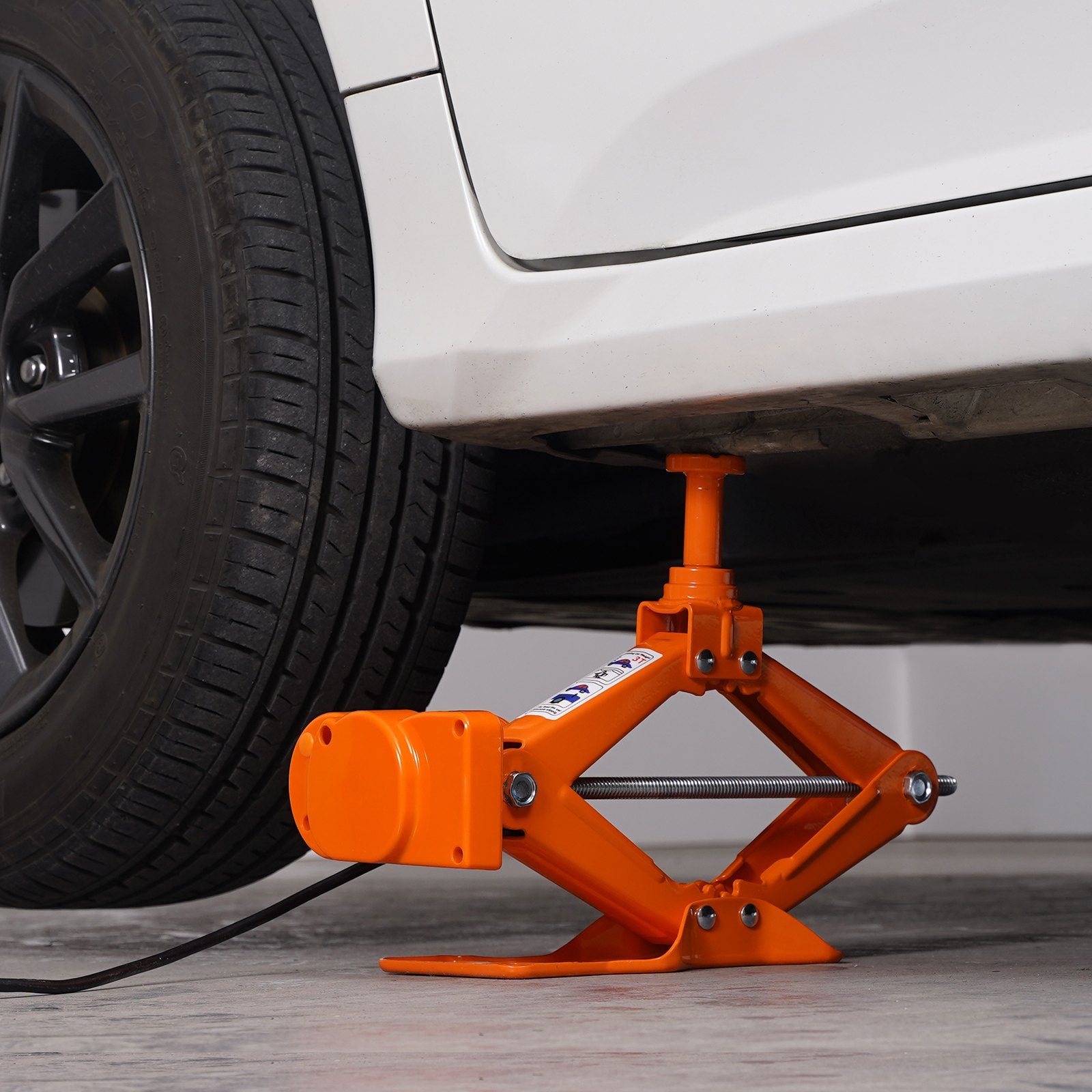 VEVOR Electric Car Jack Floor Jack 3 Ton Electric Scissor Jack Car Repair Tool