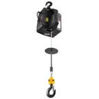 VEVOR 2-in-1 Portable Electric Hoist Power Winch 499 kg Wireless Remote Control