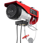 VEVOR Electric Hoist, 880 lbs 230V Electric Winch with 14 ft Wired Remote Control, 40 ft Single Cable Lifting Height, Single/Double Slings, Emergency Stop, Lift Hoist for Garage Warehouse Factory
