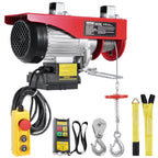 VEVOR Electric Hoist Crane Winch 598.7 kg 9997.4 cm Wireless & 426.7 cm Wired Remote