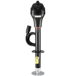 VEVOR Electric Trailer Jack, 3500 lbs, Heavy Duty RV Electric Power Tongue Jack with 7-pin Connector, Manual Crank Handle & Weatherproof Jack Cover, 9.5"-27.5" Lift, for Trailers, Campers & RVs, Black