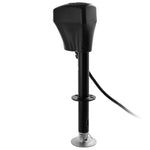 VEVOR Electric Trailer Jack, 5000 lbs, Heavy Duty RV Electric Power Tongue Jack with 7-pin Connector, Manual Crank Handle & Weatherproof Jack Cover, 10"-28.3" Lift, for Trailers, Campers & RVs, Black