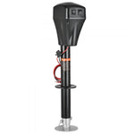 VEVOR Electric Trailer Jack, 5000 lbs, Heavy Duty RV Electric Power Tongue Jack with 2 Way Connector, Manual Crank Handle & Weatherproof Jack Cover, 10"-28.3" Lift, for RVs, Trailers & Campers, Black