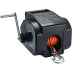 VEVOR Electric Boat Winch, 12V DC 300W, Reversible Electric Trailer Winch for Boats Up to 900 kg, Power-in, Power-Out, and Freewheel Operations for Boats with Wired Remote Control & Hand Crank