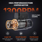 VEVOR Electric Winch Truck 8,164.7 kg Steel Cable IP65 Waterproof Remote Control