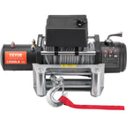 VEVOR Electric Winch Truck 6123.5 kg Steel Cable IP65 Waterproof Remote Control
