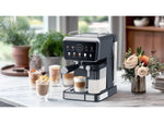 PRESSURE COFFEE MAKER WITH MILK FROTHER 1350W