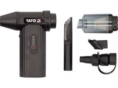 AIR DUSTER AND VACUUM CLEANER WITH ACCESSORIES