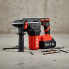 BRUSHLESS ROTARY HAMMER 18V SDS PLUS 2.5J - BATTERY 4 AH