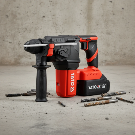 BRUSHLESS ROTARY HAMMER 18V SDS PLUS 2.5J - BATTERY 4 AH