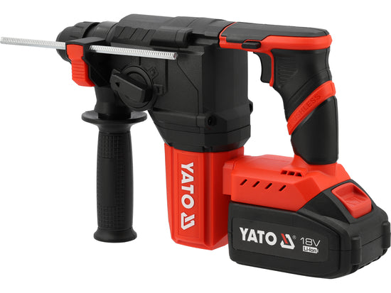 BRUSHLESS ROTARY HAMMER 18V SDS PLUS 2.5J - BATTERY 4 AH