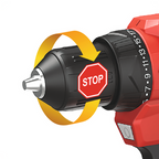 DRILL DRIVER 18V, 45 NM - 2X BATTERY 2 AH