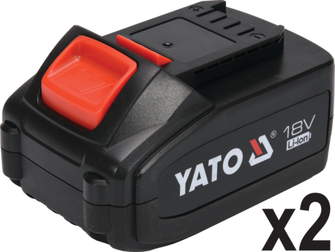 DRILL DRIVER 18V, 45 NM - 2X BATTERY 2 AH