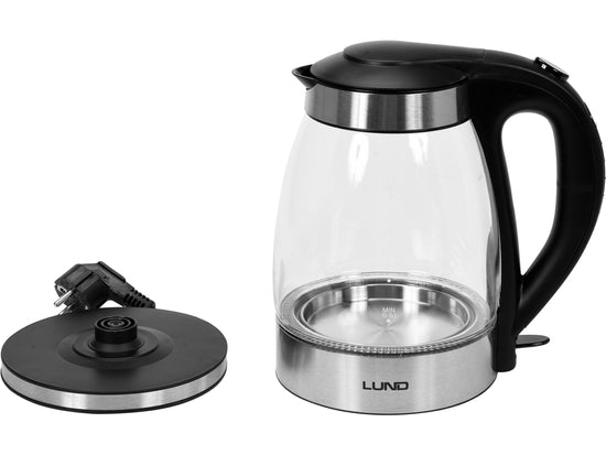 ELECTRIC GLASS KETTLE 1,8L W/ LED